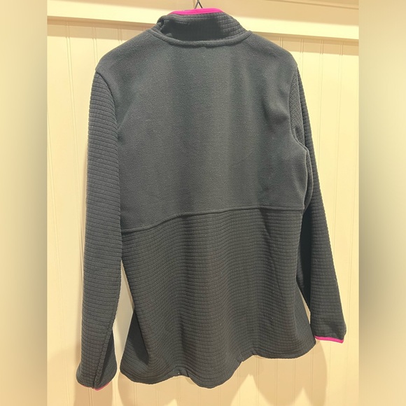 NWT Lands’ End women’s long sleeve fleece jacket size large - Picture 3 of 3